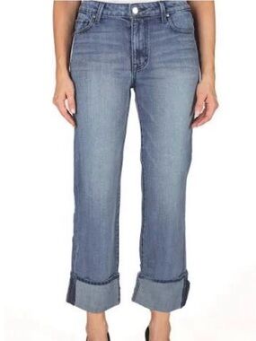 Fidelity Cali Cuff Cropped Jeans Size 30